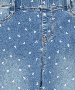 Pantalon jegging en denim - Bleu clair