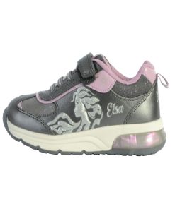Basket Geox Enfant Fille Spaceclub - Gris