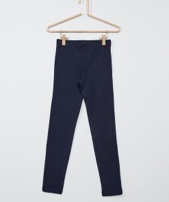 Legging long et stretch - bleu marine