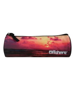 BAGTROTTER Trousse scolaire ronde Offshore Sunset - Multicolore