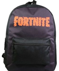 BAGTROTTER Sac à dos 1 compartiment 40 cm Fortnite Noir Flammes - Noir
