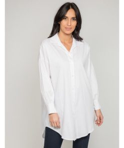 Chemise oversize OKIVA - Blanc