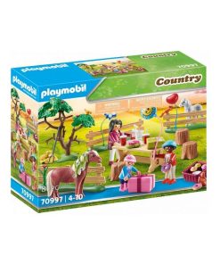 70997 'playmobil' Country Decoration Fete Poneys - N/A