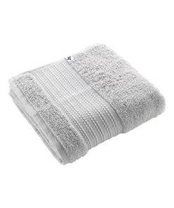 Drap de bain coton Garance - Gris clair