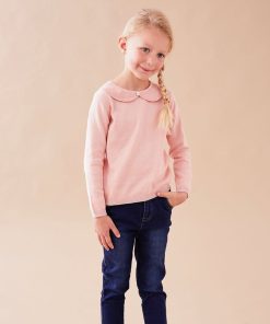 Pull en tricot, blush - Rose