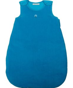 Eveil Et Nature Gigoteuse Hiver Coton Bio - Bleu turquoise