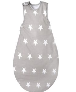 ROBA Gigoteuse Bébé "Little Stars" - Sac de Couchage - Toute L'année - Gris moyen