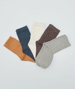Lot de 5 paires de chaussettes - Camel