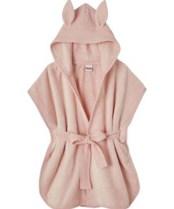 Peignoir de bain Soft Bambou rose blush (0-2 ans) - Rose