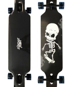 Planche Longboard Skull Squelette ABEC 9 - N/A