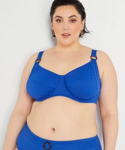 Haut de maillot de bain - bleu