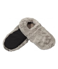 Chaussons chauffants Gris - Made in France - Gris