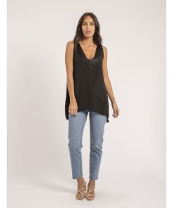 Top sans manches FORELA - Noir
