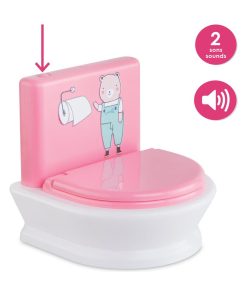 Toilettes interactives pour poupons 30 et 36 cm - N/A