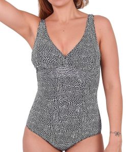 Maillot 1 pièce sans armatures Look - Noir