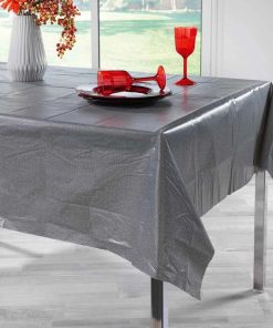 Nappe rectangle peva Alessa - gris anthracite