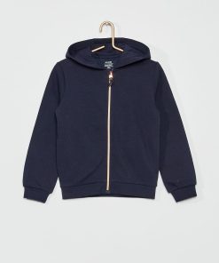 Veste à capuche - bleu marine