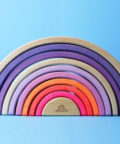 Arc en ciel de construction Néon Pink - 10 pièces - Multicolore