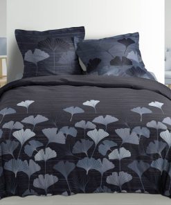 Parure Housse de couette Percale Collection Alixe - Bleu