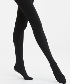 Collants polaire 'Dim' - noir