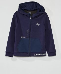 Sweat à capuche - Bleu
