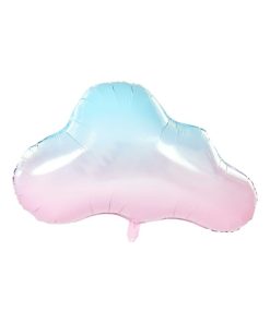 Ballon aluminium nuage - Rose