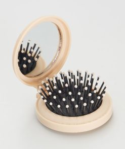 Brosse de sac 'léopard' - Beige