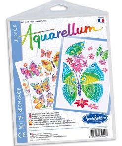 Recharge Aquarellum Junior : Papillons et Fleurs - N/A