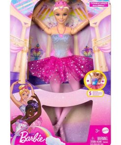 Barbie Poupée Mannequin Dreamtopia Ballerine Lumières Scintillantes - N/A