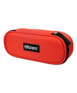 BAGTROTTER Trousse scolaire ovale Plumier Offshore Rouge - Rouge