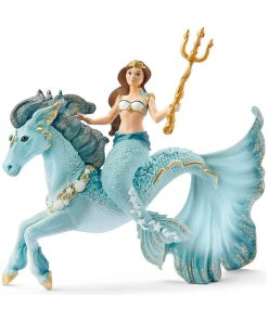 Figurine bayala : Sirène Eyela sur Cheval de mer - N/A