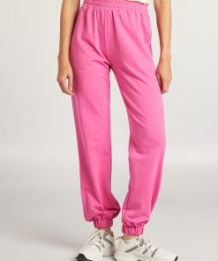 Pantalon jogging large - Rose