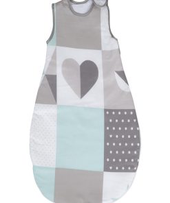 ROBA Gigoteuse Bébé "Happy Patch Mint" - Sac de Couchage - Toute l'Année - TOG 2 - Rose