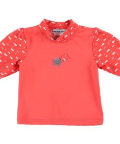 Tee-shirt Anti-uv Ocean Girl (18-24 Mois) - Rouge