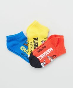 Chaussettes 'Pat' Patrouille' - Lot de 3 - Rouge/bleu/jaune