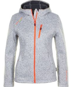 Blouson polaire femme ALAINE - Blanc