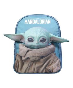 Sac à dos 31 cm avec détails 3D Baby Yoda Star Wars / The Mandalorian Bleu Bagtrotter - Bleu