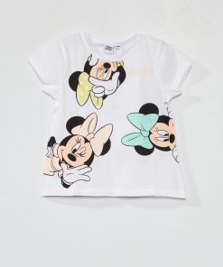 T-shirt imprimé 'DS' - blanc