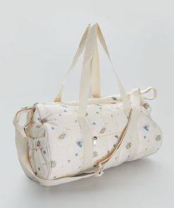 Sac à langer + attache poussette - Blanc