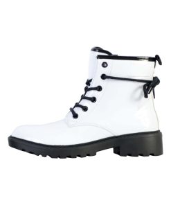 Bottine À Lacets Enfant Geox Casey - Blanc