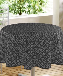 Nappe ronde Moderne - Noir