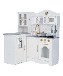 Cuisine enfant Marseille Teamson Kids jeu fille garçon rétro blanc TD-13119D - N/A