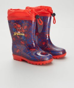Bottes de pluie 'Spiderman' - noir