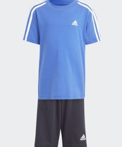Ensemble de sport 'adidas' en molleton - Bleu