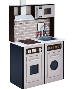 Teamson enfants - Little Chef Classic Jouer Cuisine - Espresso / Noir TD-12968D - N/A