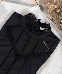 Chemisier Lilie noir - Noir