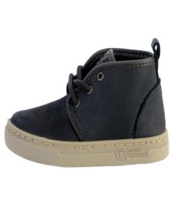 Basket Cuir Enfant Natural World Safari On Nappa - Noir