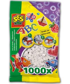 Sachet de 1000 perles Technique à repasser : Blanc - N/A