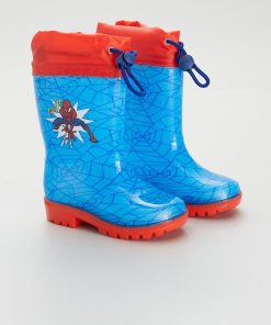 Bottes de pluie 'Spiderman' - bleu