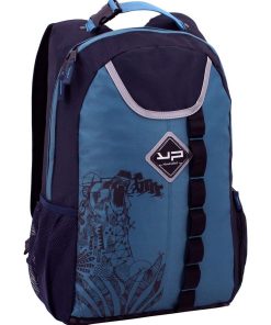 BODYPACK Sac à dos recyclé Ordi USB Nature Sauvage - Bleu
